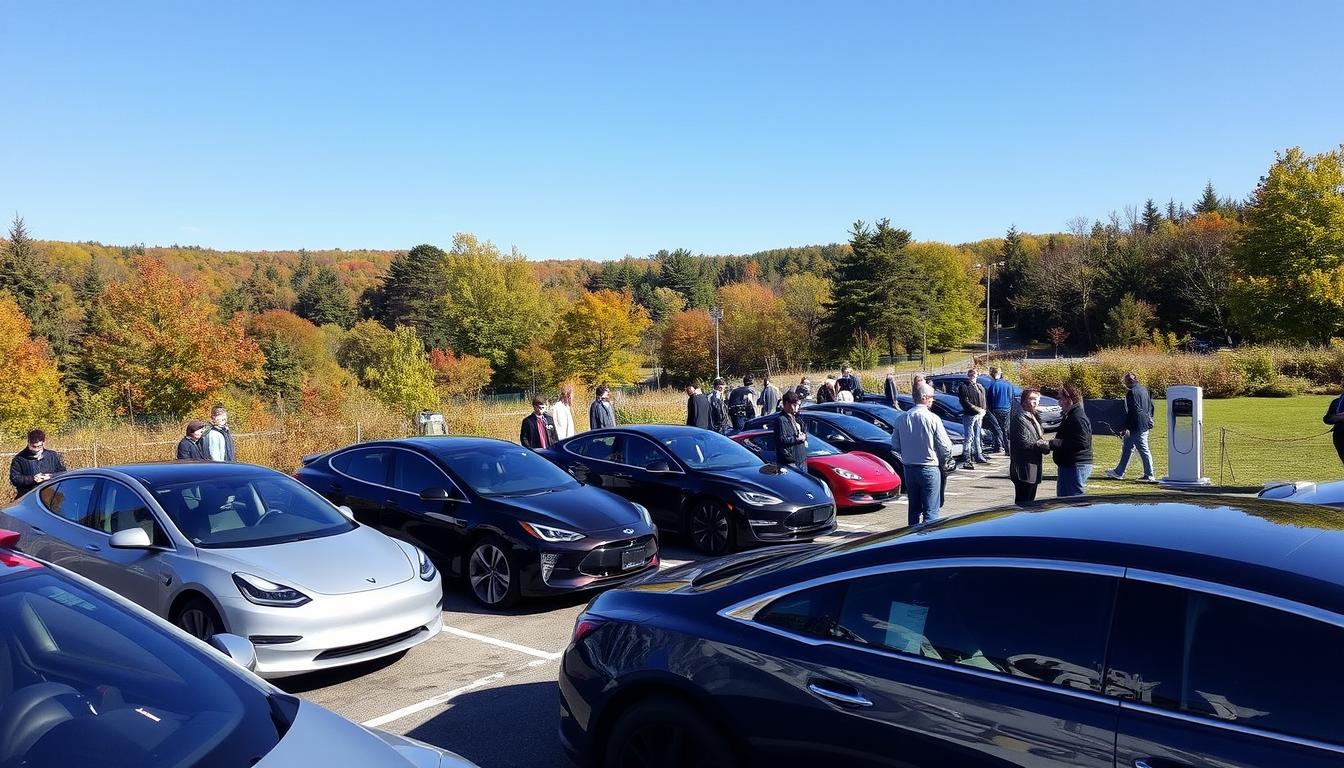 Massachusetts Sierra Club Electric Car Ride Drive