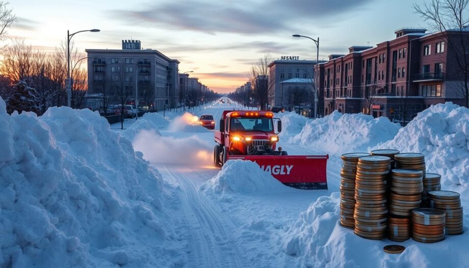 snow plowing earnings